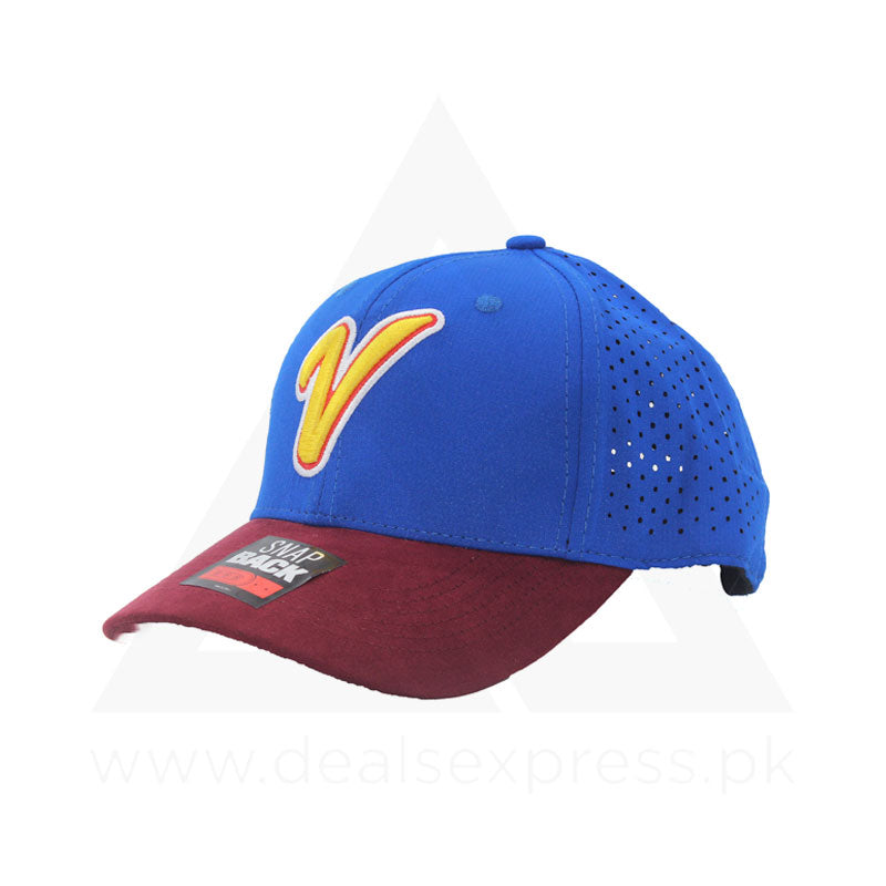 Vee Cap - Blue Maroon A0413