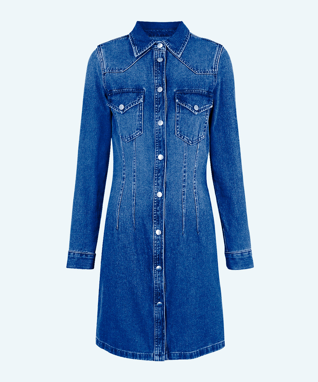 Denim dress for girls