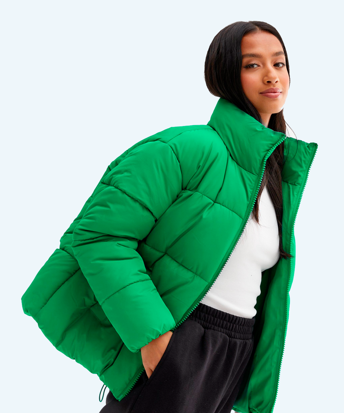 Loose padded jacket