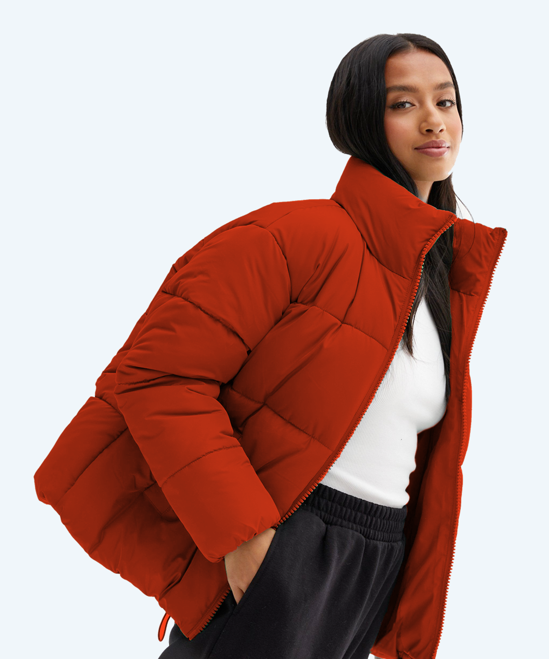 Loose padded jacket