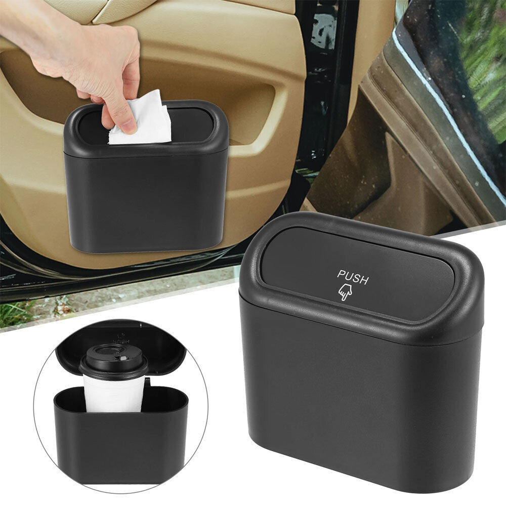 Car Trash Bin-Auto Dustbin - With 2 pcs Free Garbage Bags Rolls