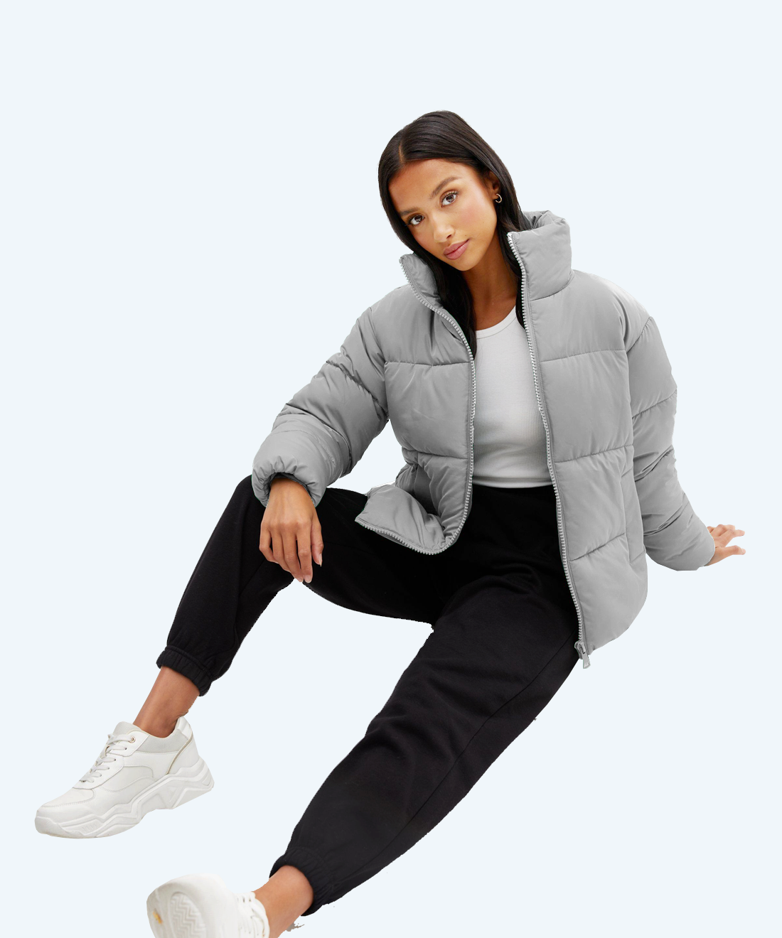 Loose padded jacket