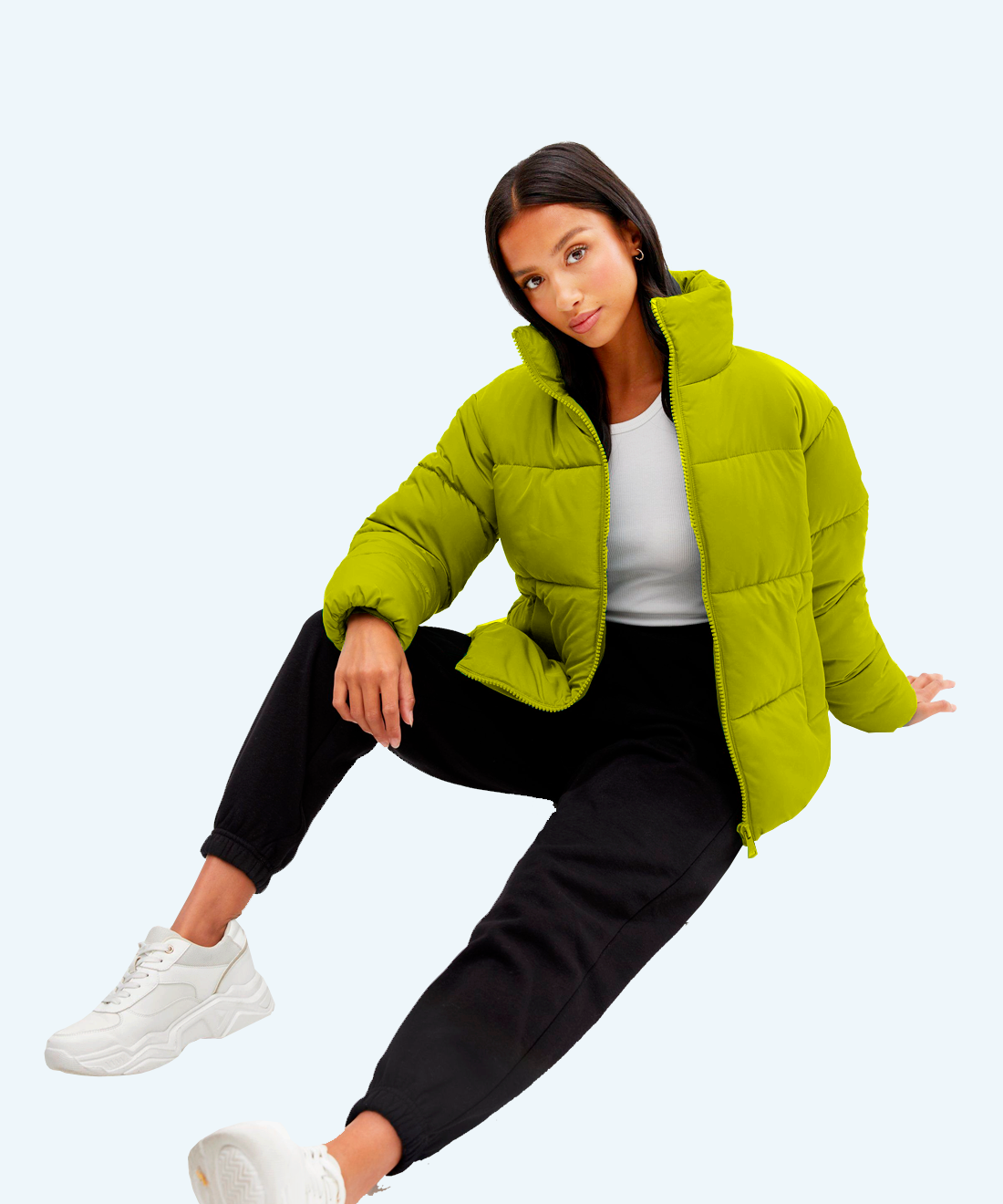 Loose padded jacket
