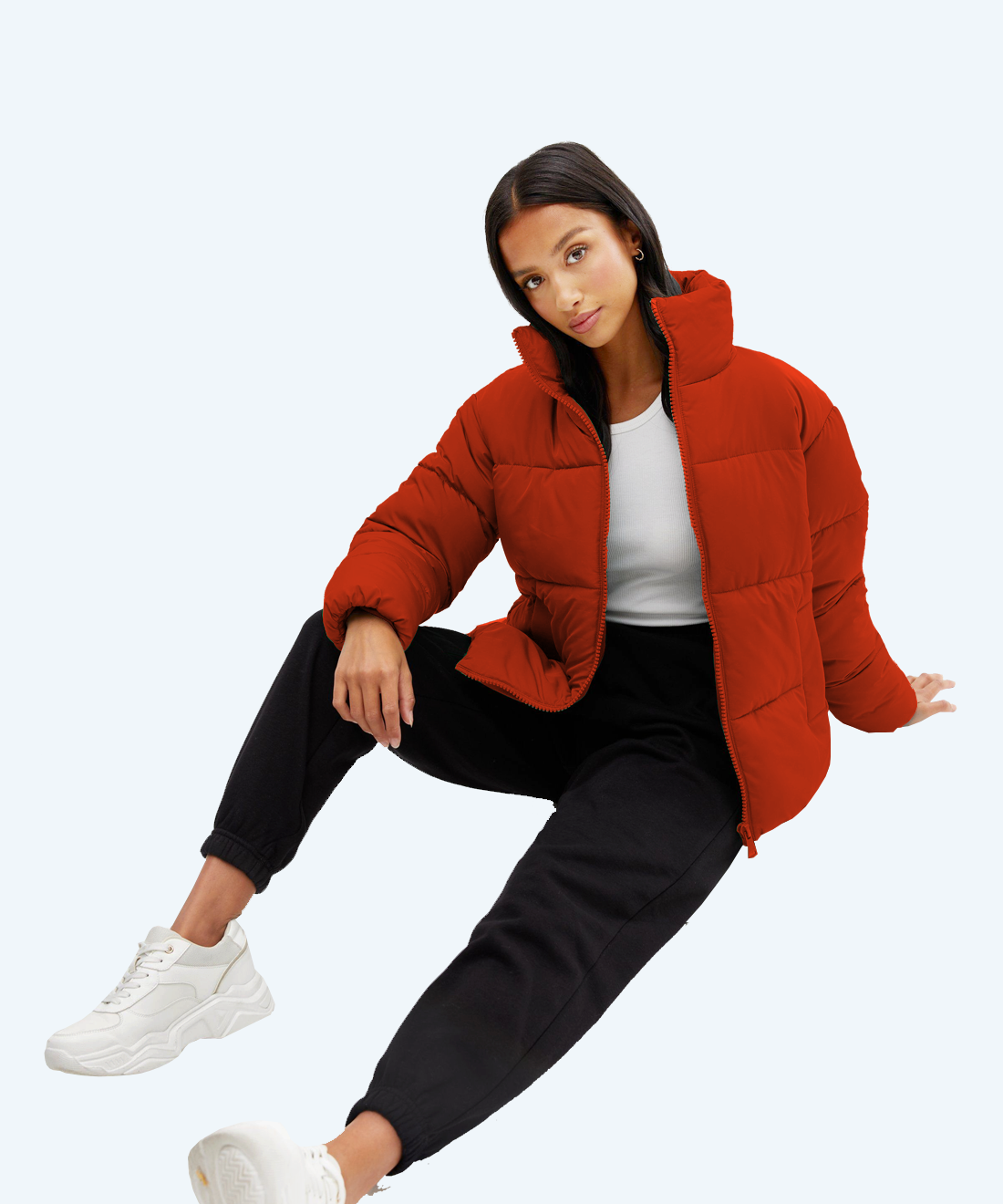 Loose padded jacket