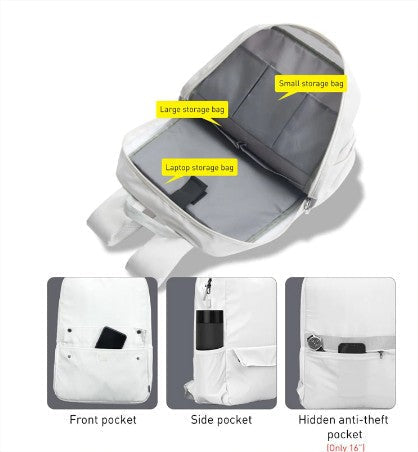 Baseus Laptop Bag For Macbook Laptop 14 13 15 15.6 16 Inch Fashion Travel Laptop Backpack