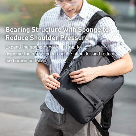 Baseus Laptop Bag For Macbook Laptop 14 13 15 15.6 16 Inch Fashion Travel Laptop Backpack
