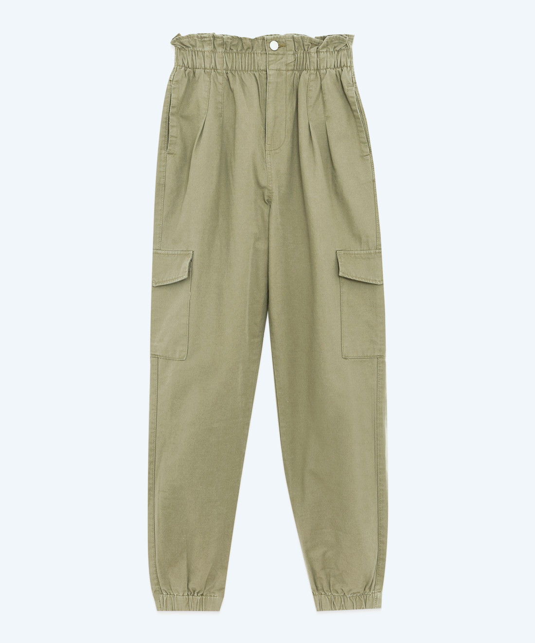 High waist trousers
