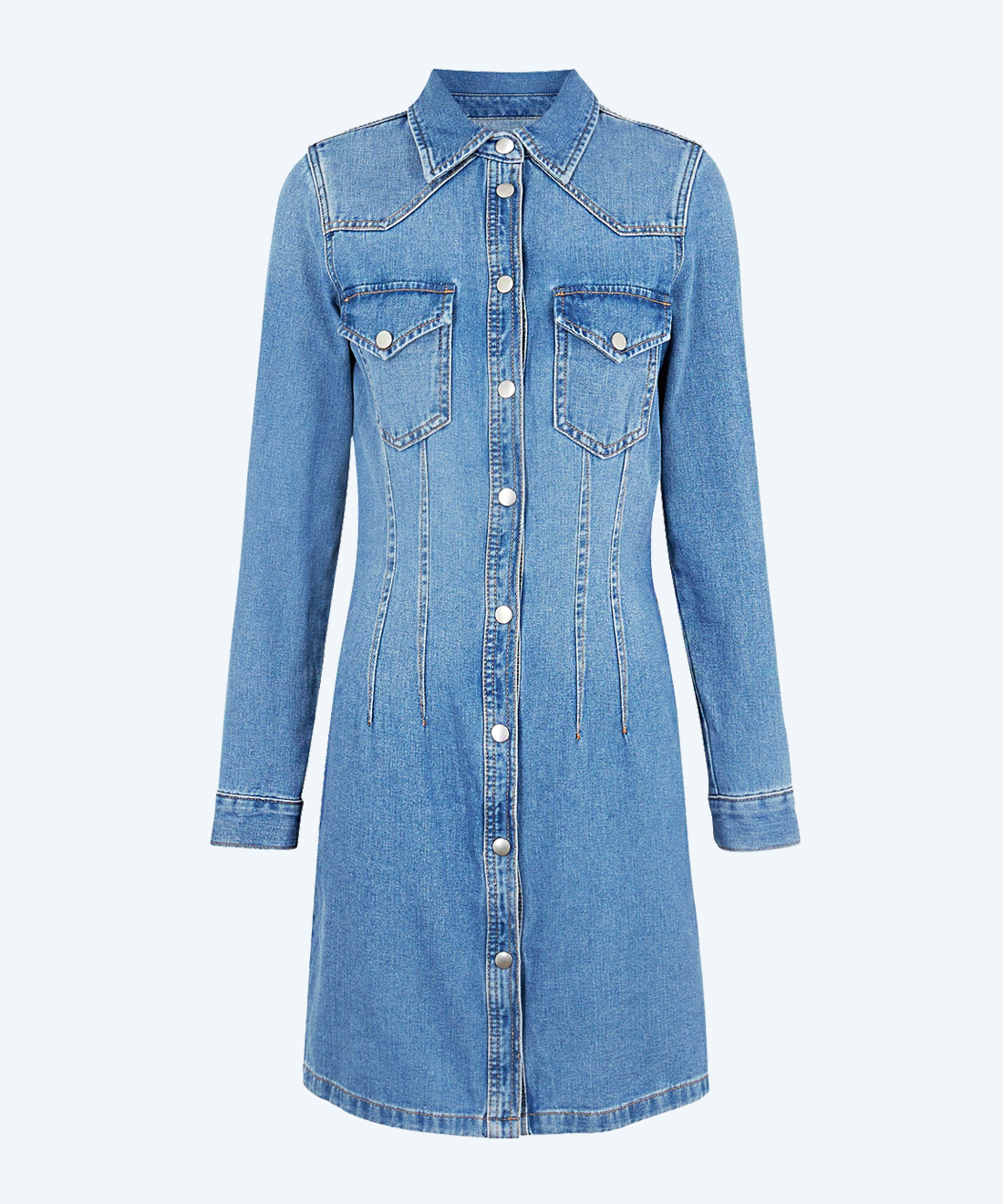 Denim dress for girls