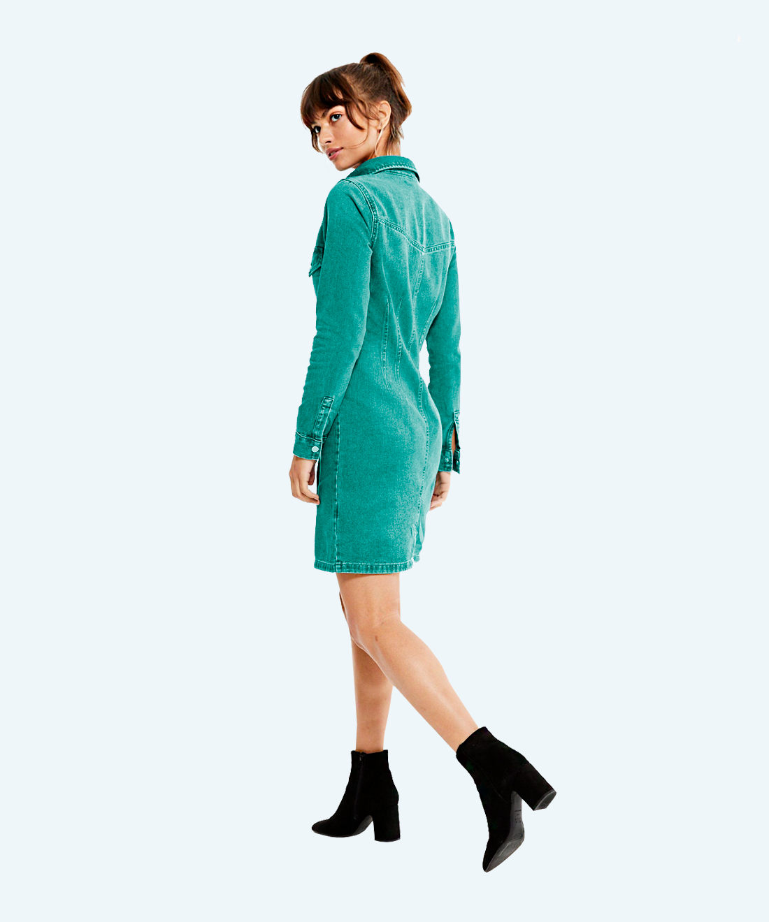 Denim dress for girls
