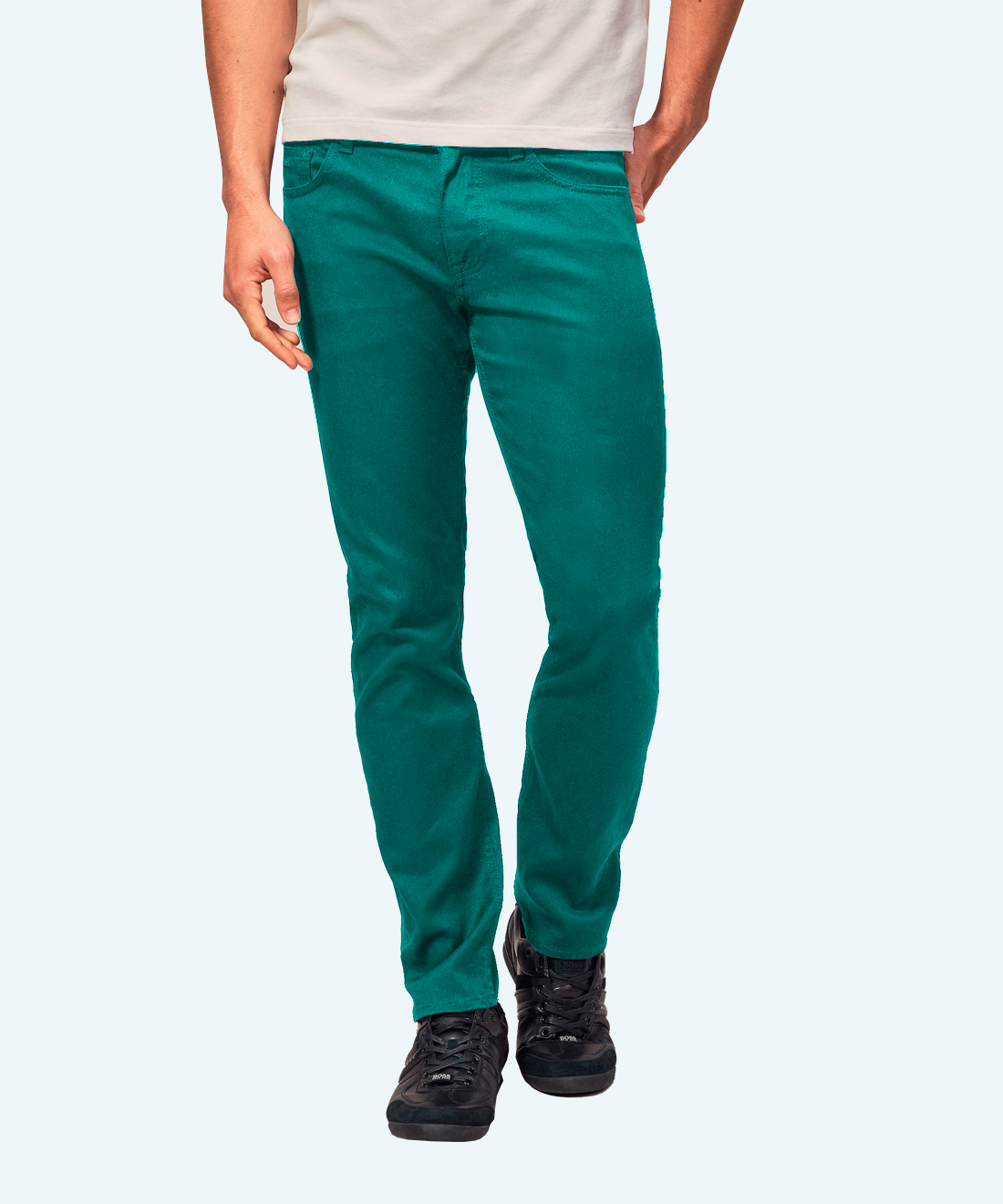 Classic denim trousers