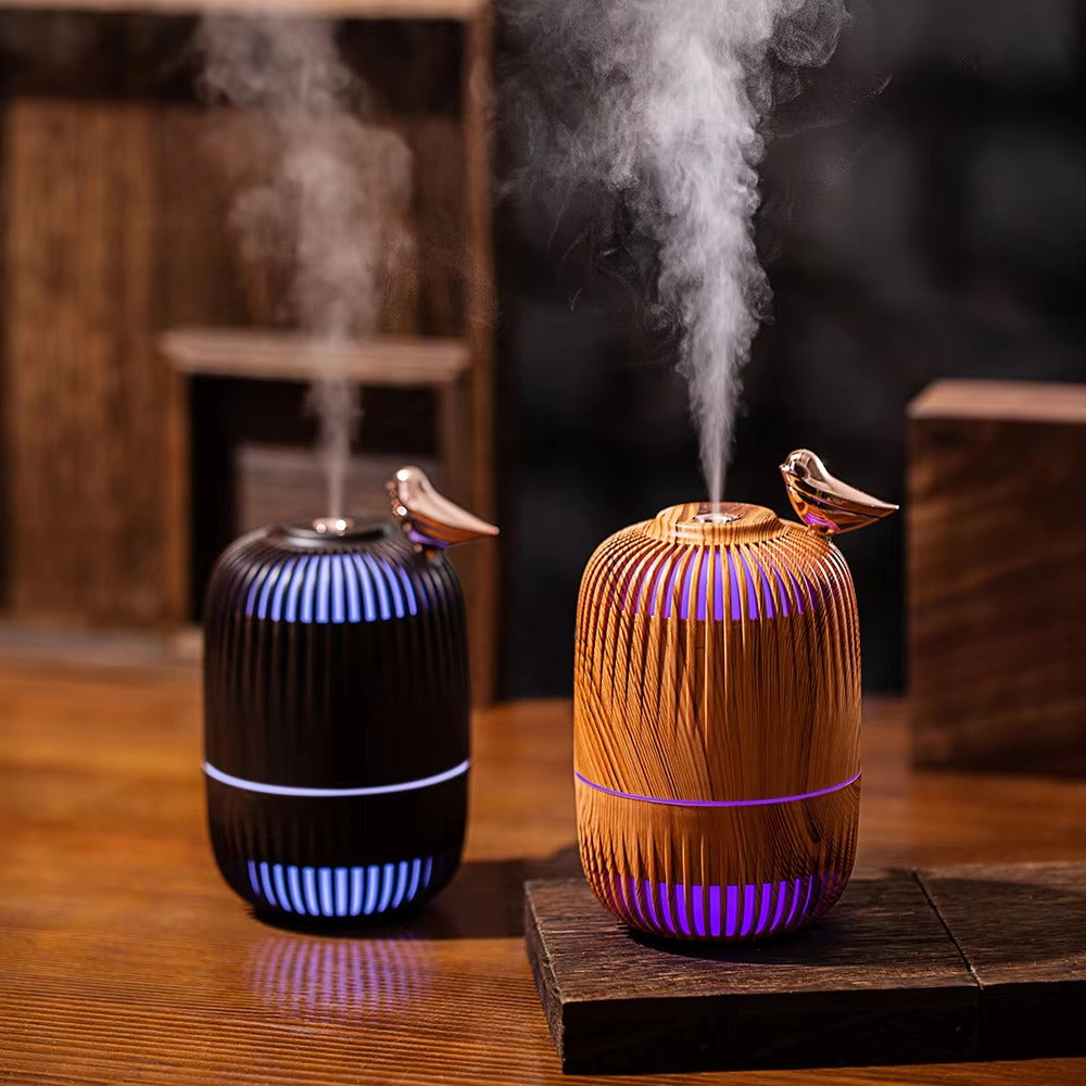 Bird Design Air Humidifier E350- Quiet & Efficient with LED Lights (Free 10ml Oil Fragrance)