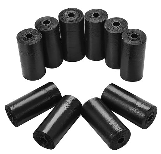 Pack of 5 pcs Mini Trash Bags for Car (60 Bags/Roll)