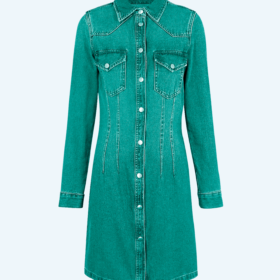 Denim dress for girls