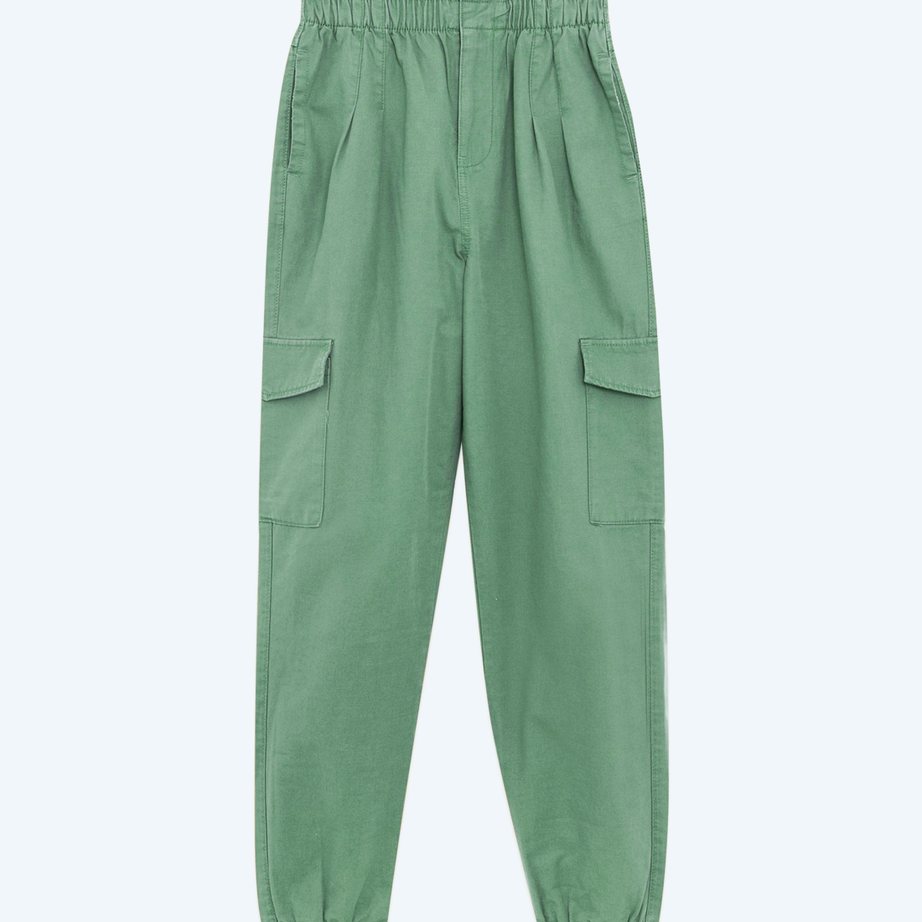 High waist trousers