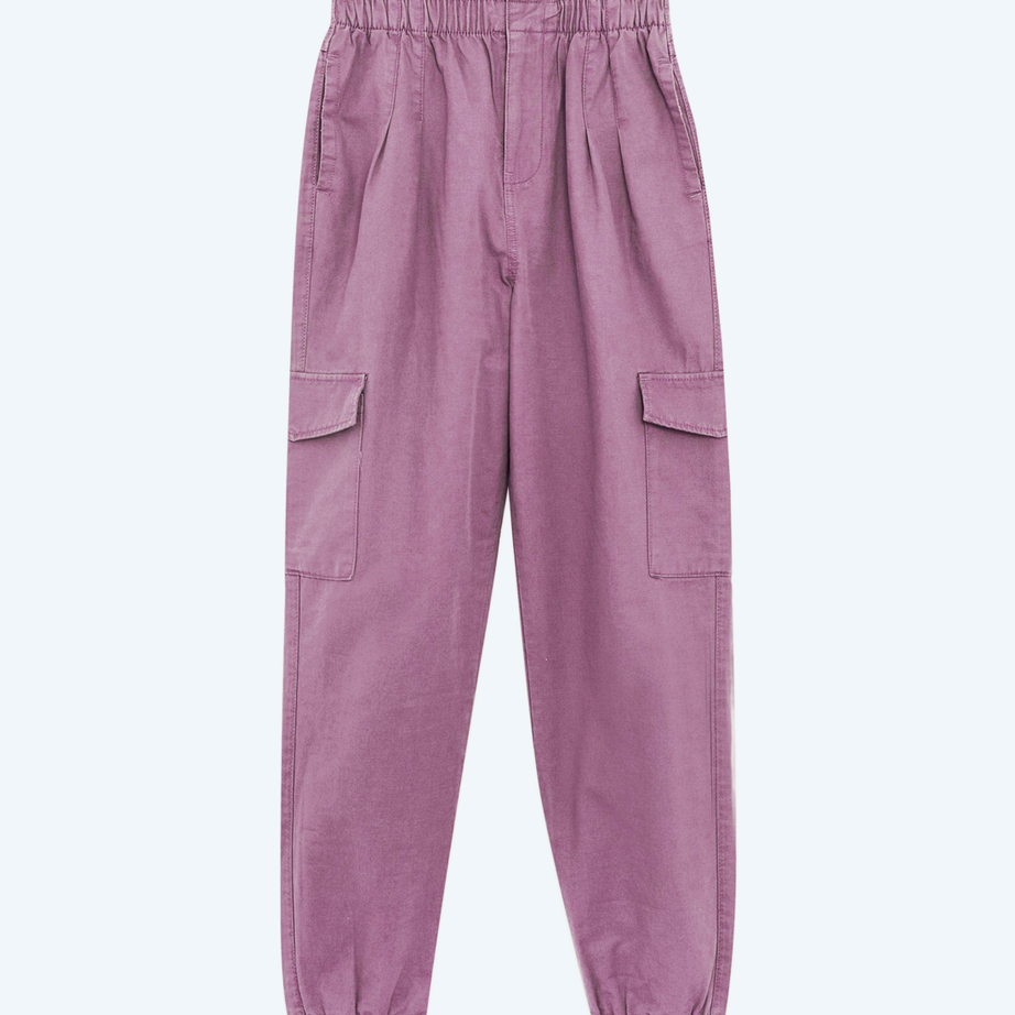 High waist trousers