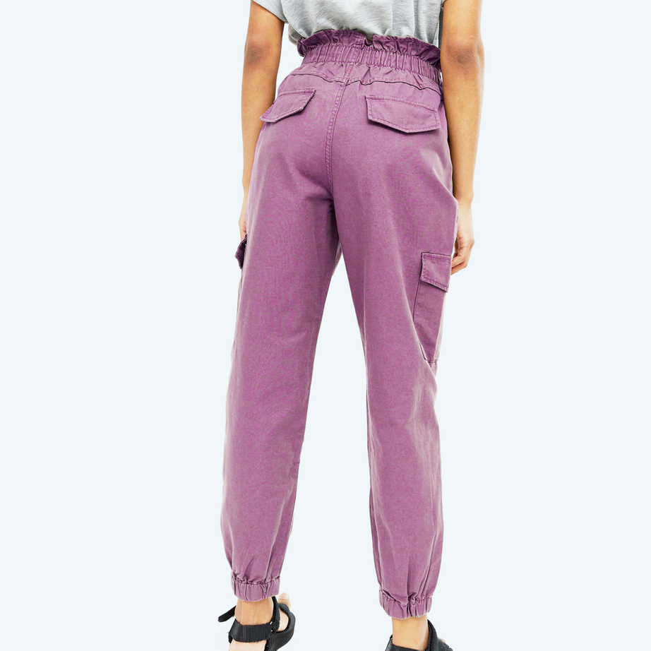 High waist trousers