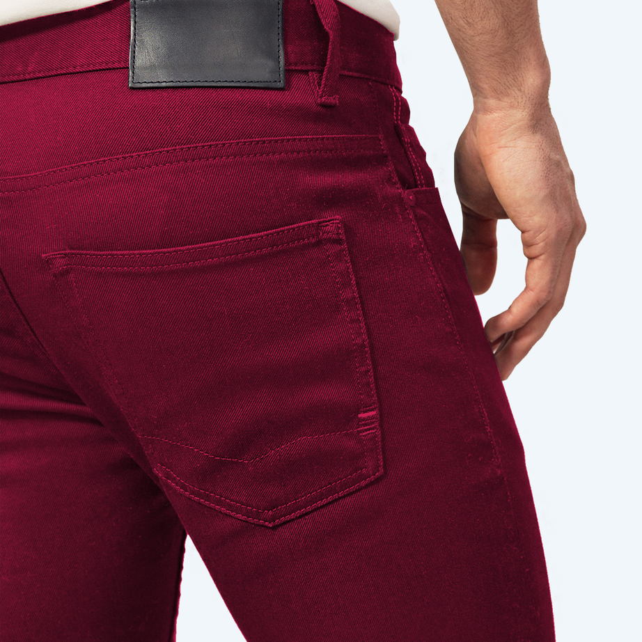 Classic denim trousers