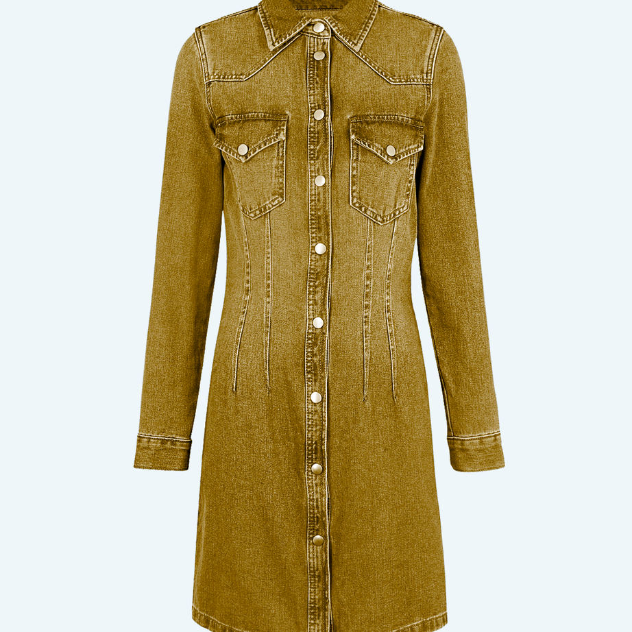 Denim dress for girls