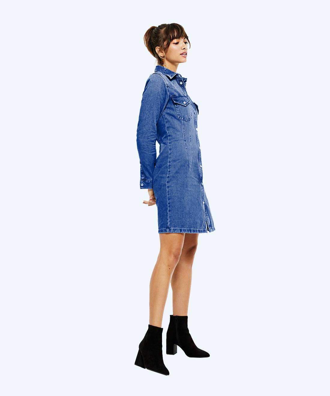Denim dress for girls