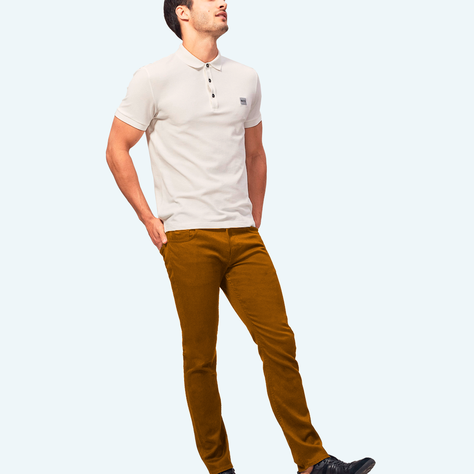 Classic denim trousers