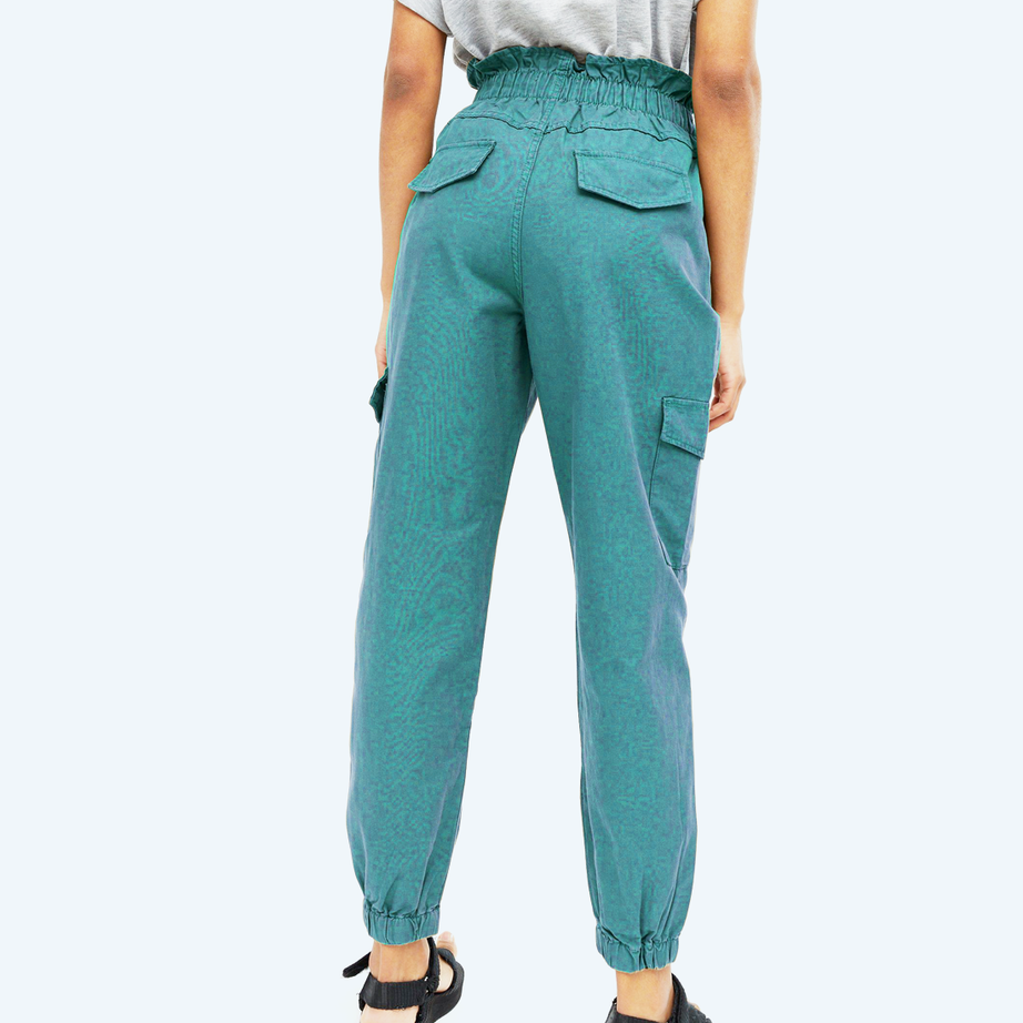 High waist trousers