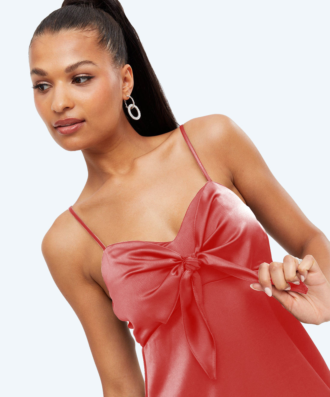 Slim dress linen style