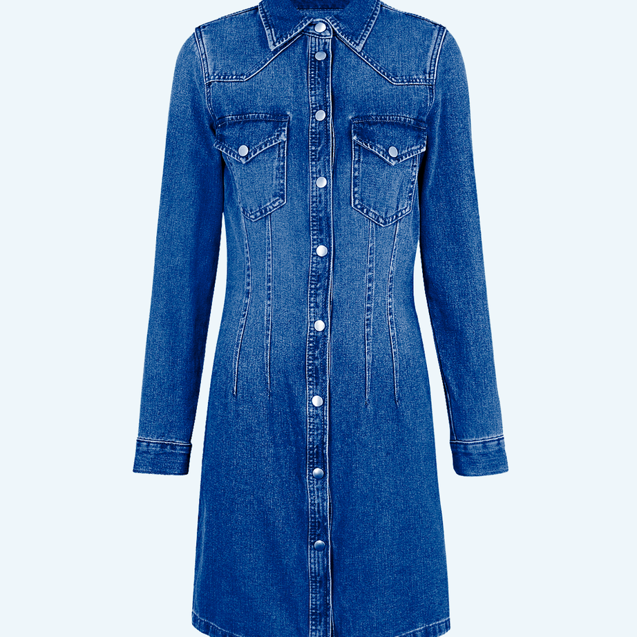 Denim dress for girls