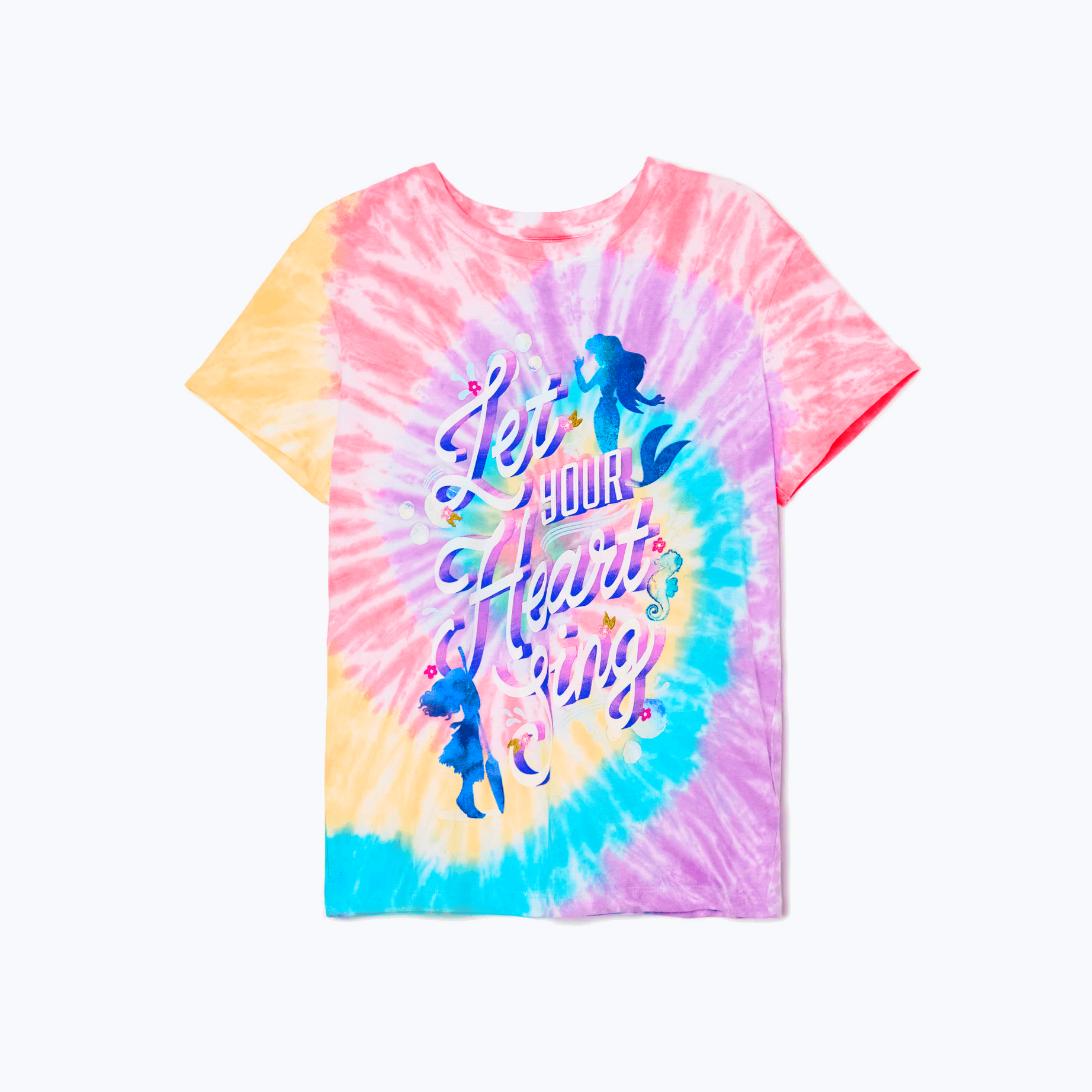 Bright tie-dye T-shirt