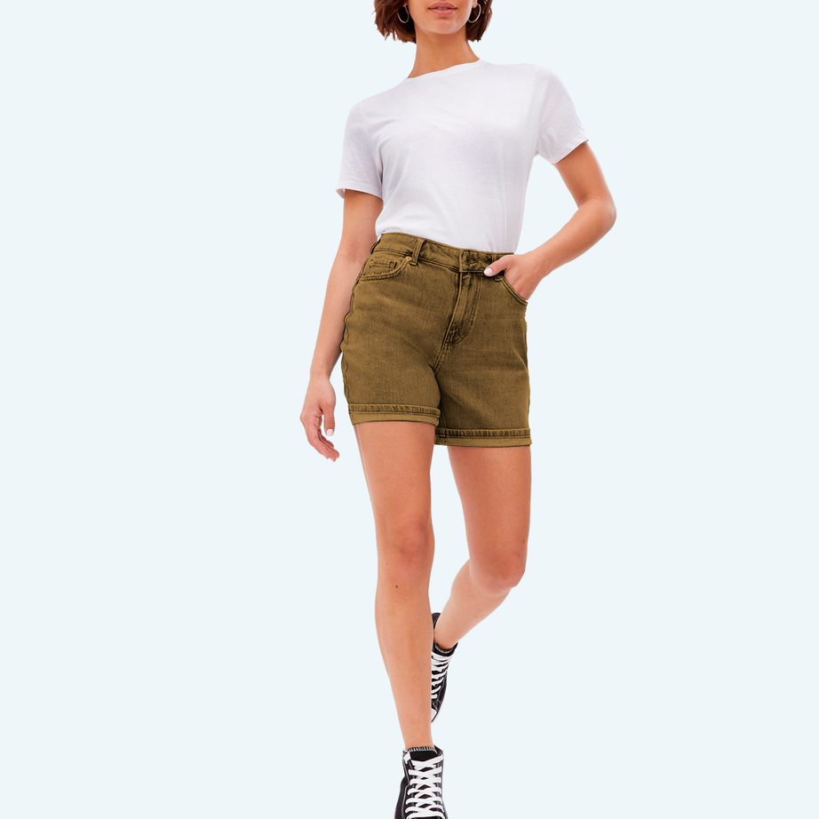 Short denim shorts