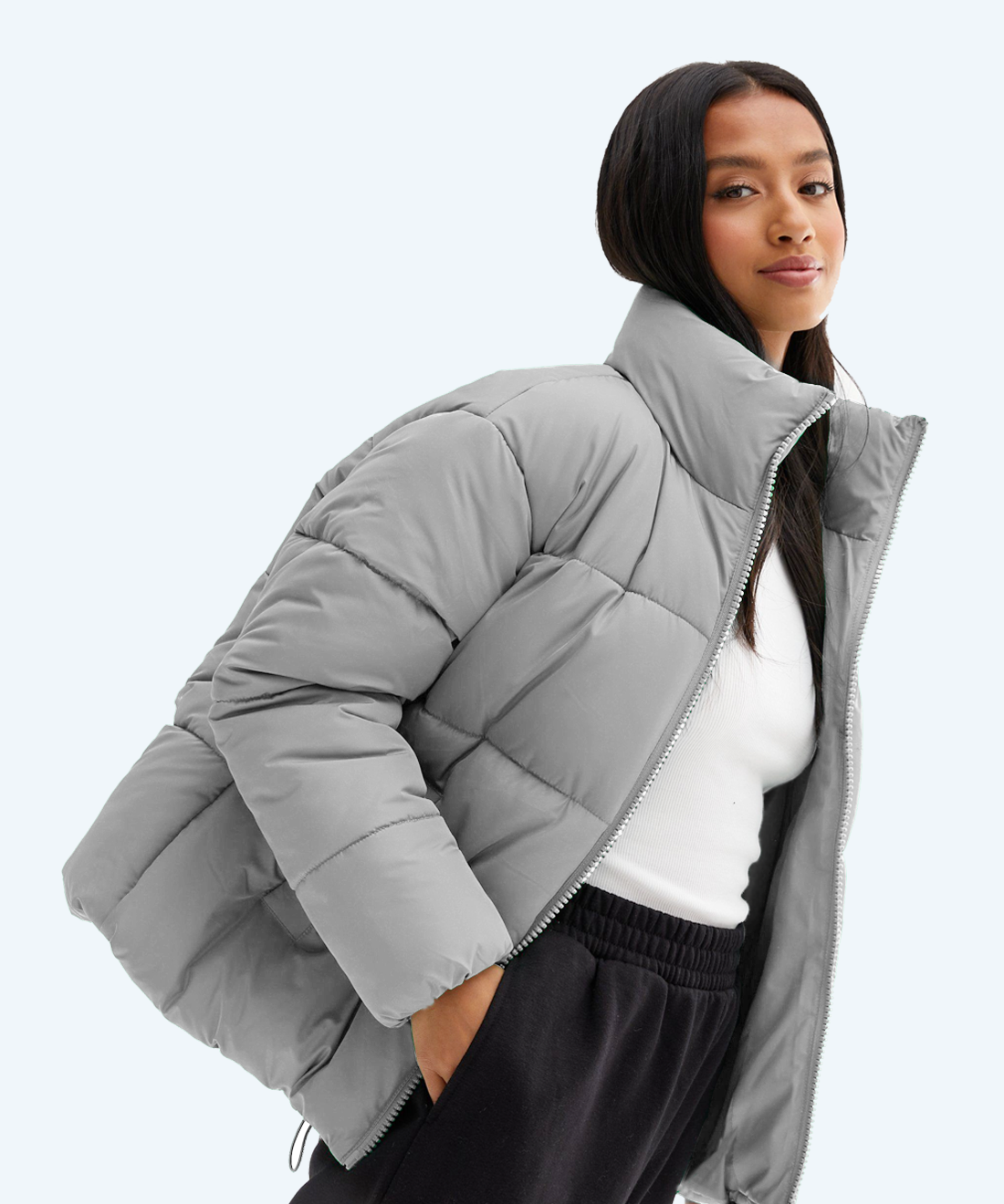 Loose padded jacket