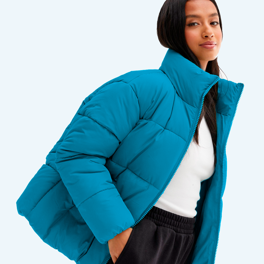 Loose padded jacket