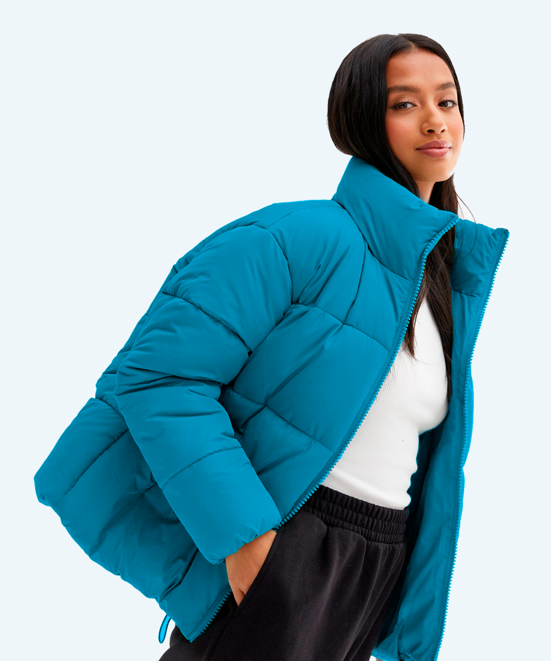 Loose padded jacket