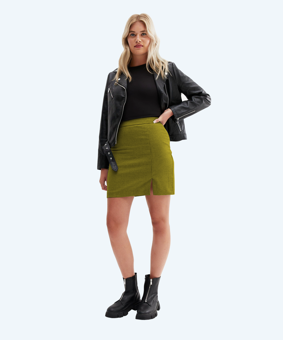Strict short skirt