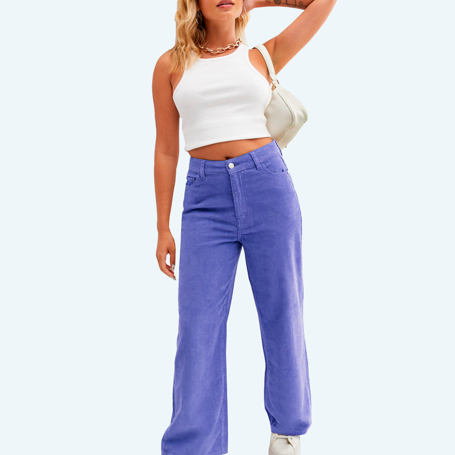 Wide leg jeans