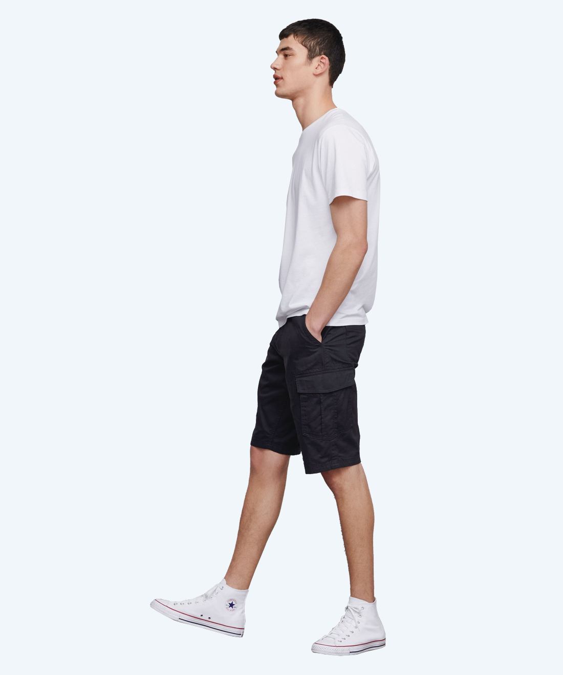 Loose men's shorts