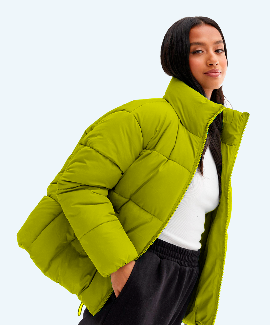 Loose padded jacket