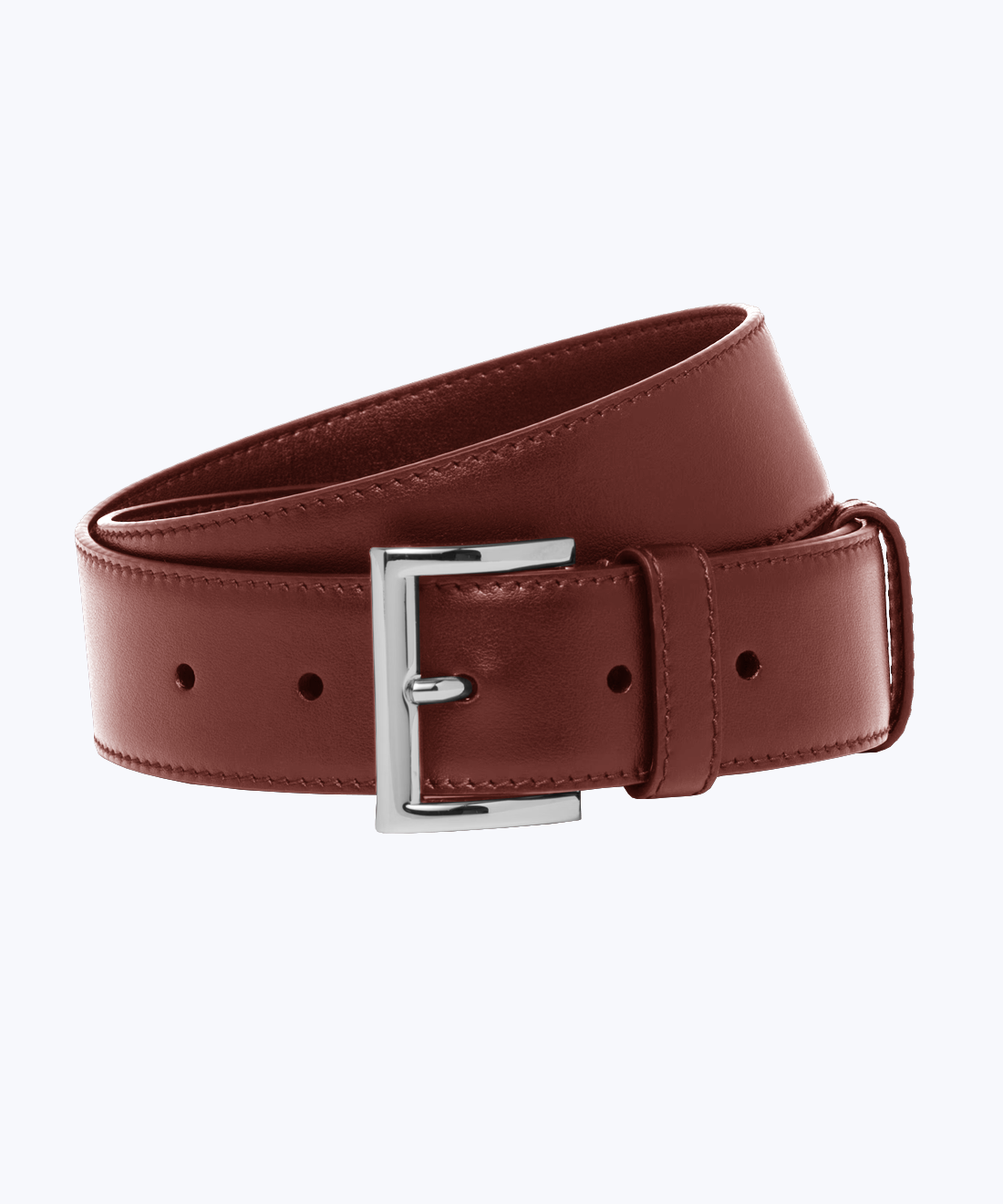 Men's leather belt