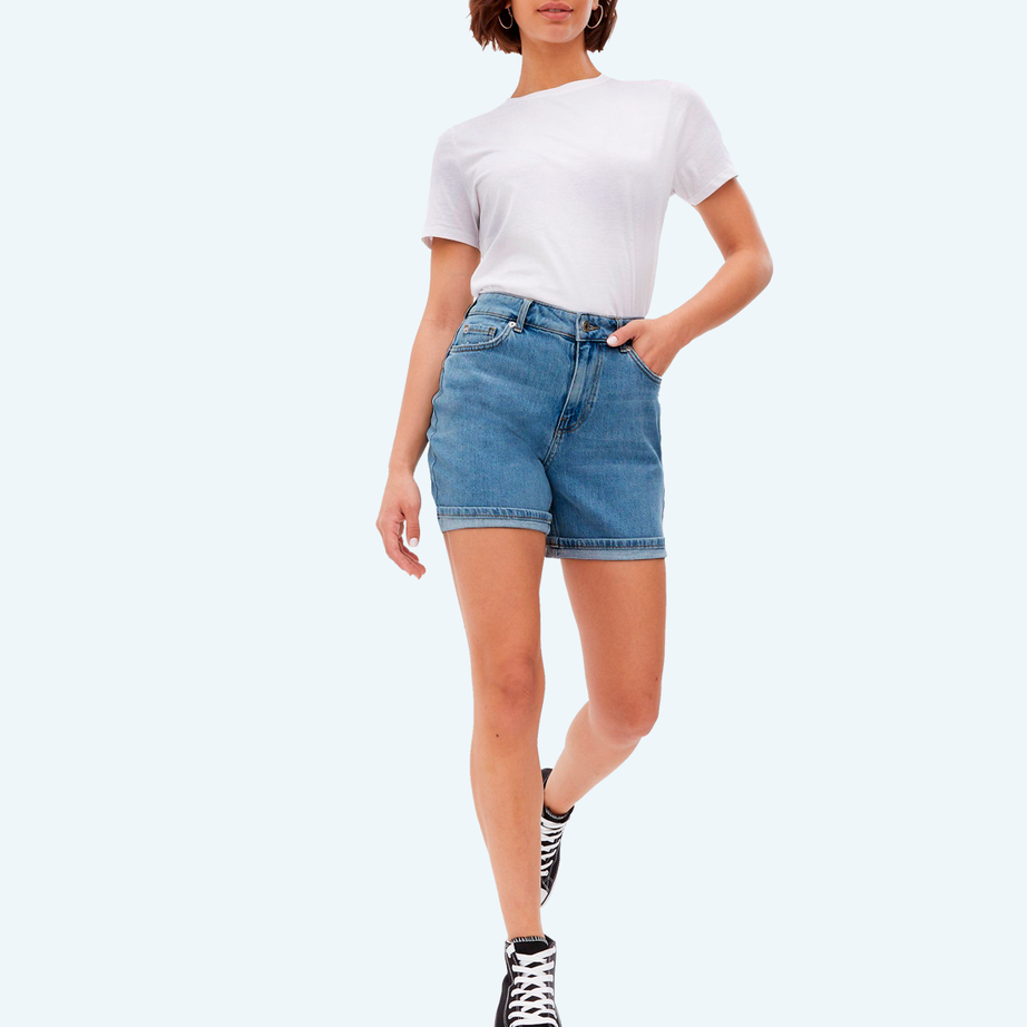 Short denim shorts