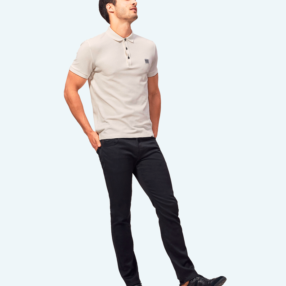 Classic denim trousers