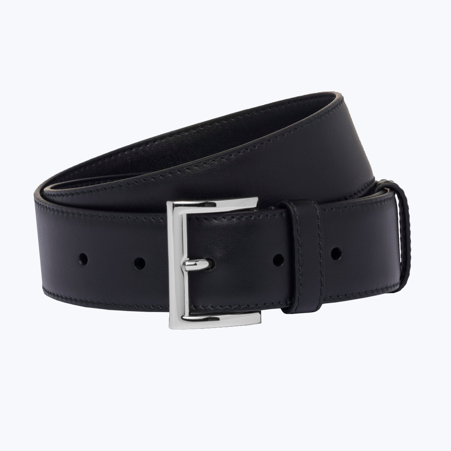 Men's leather belt