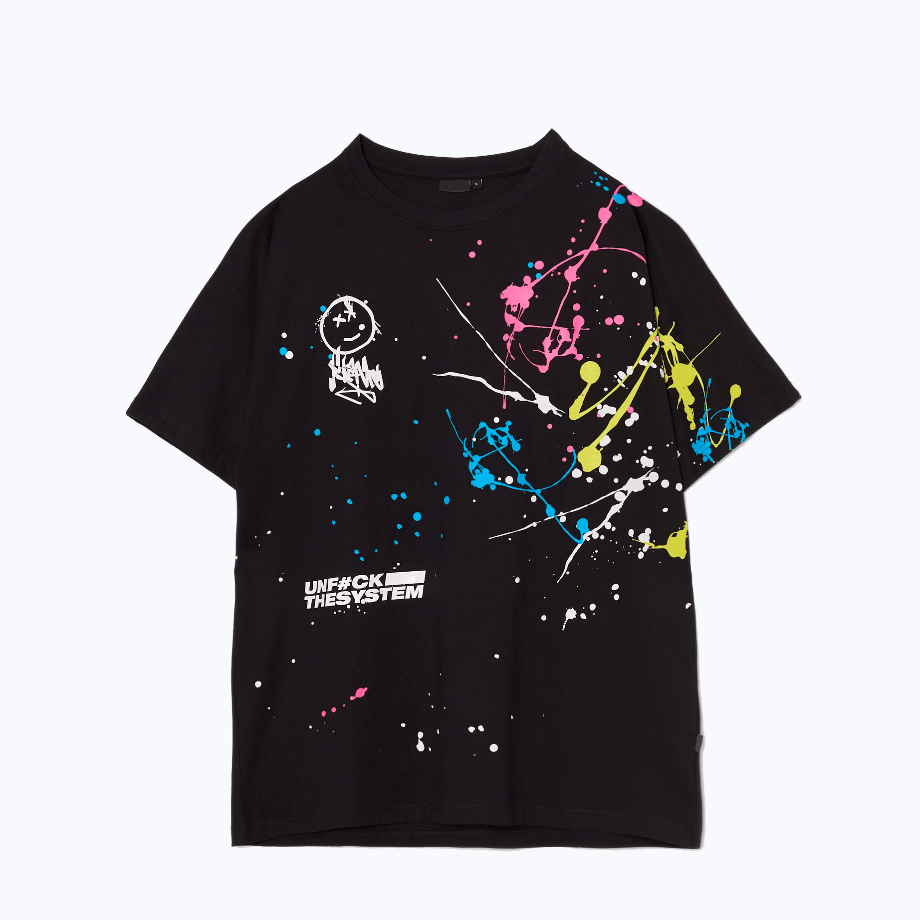 Splash printed T-shirt