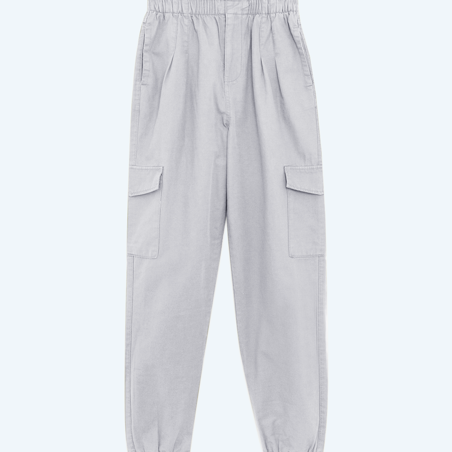 High waist trousers