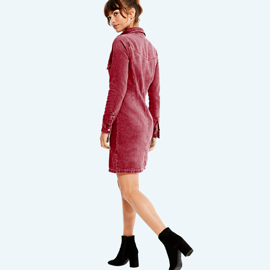 Denim dress for girls