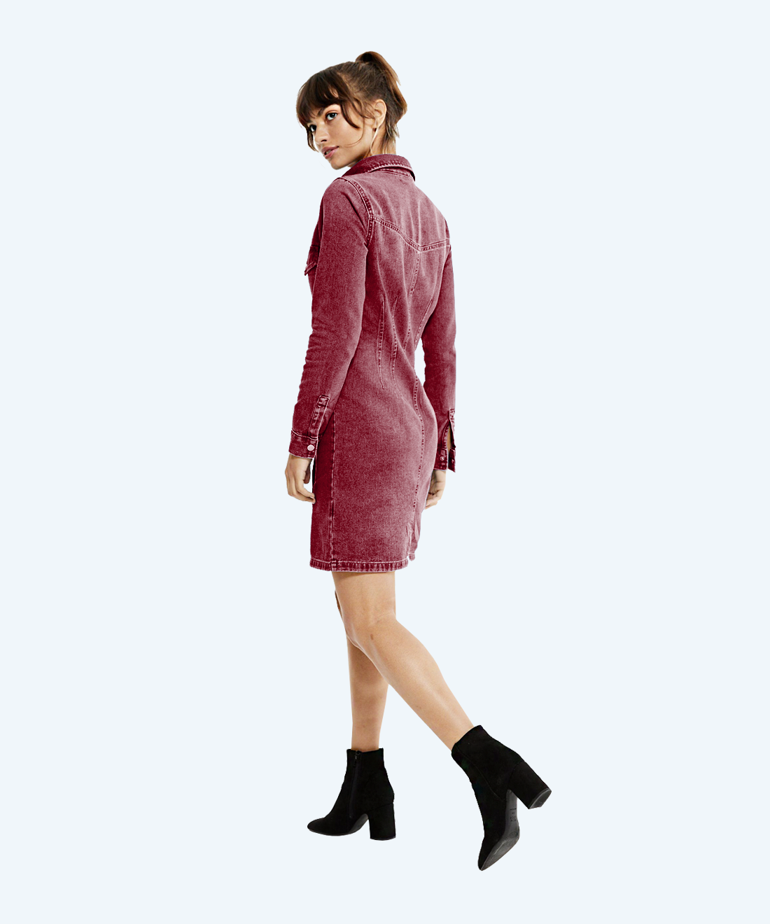 Denim dress for girls