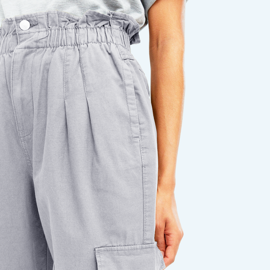 High waist trousers