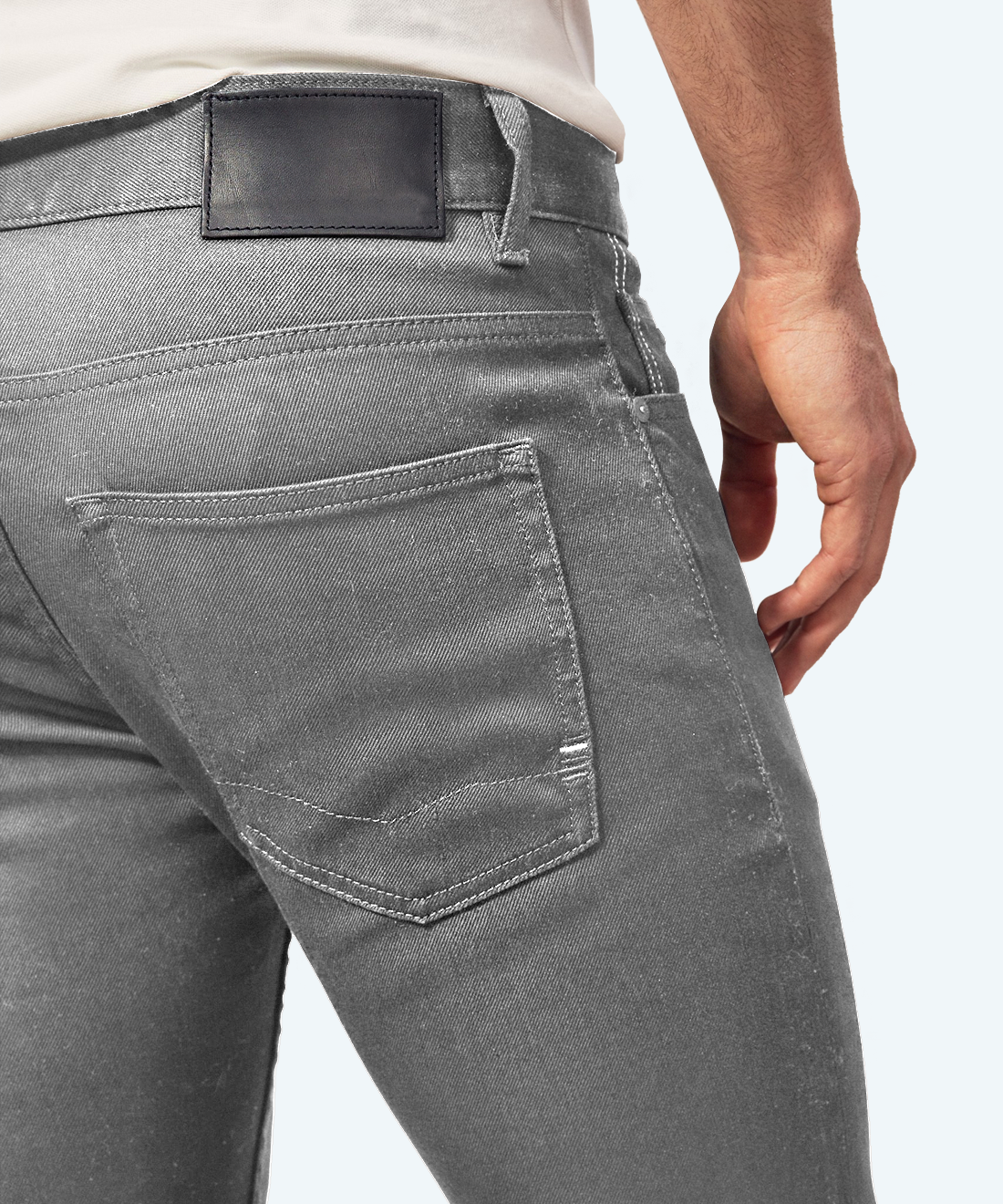 Classic denim trousers