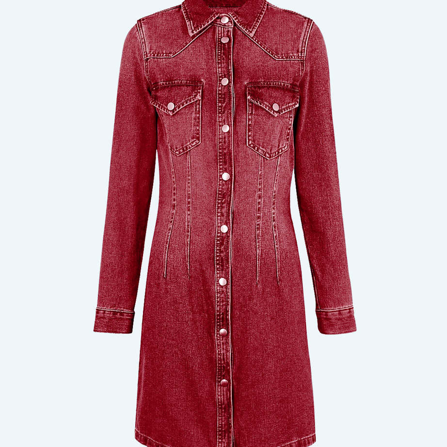 Denim dress for girls