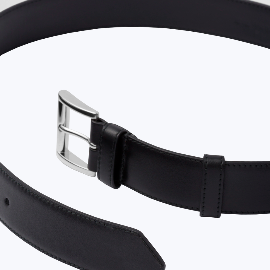 Men's leather belt