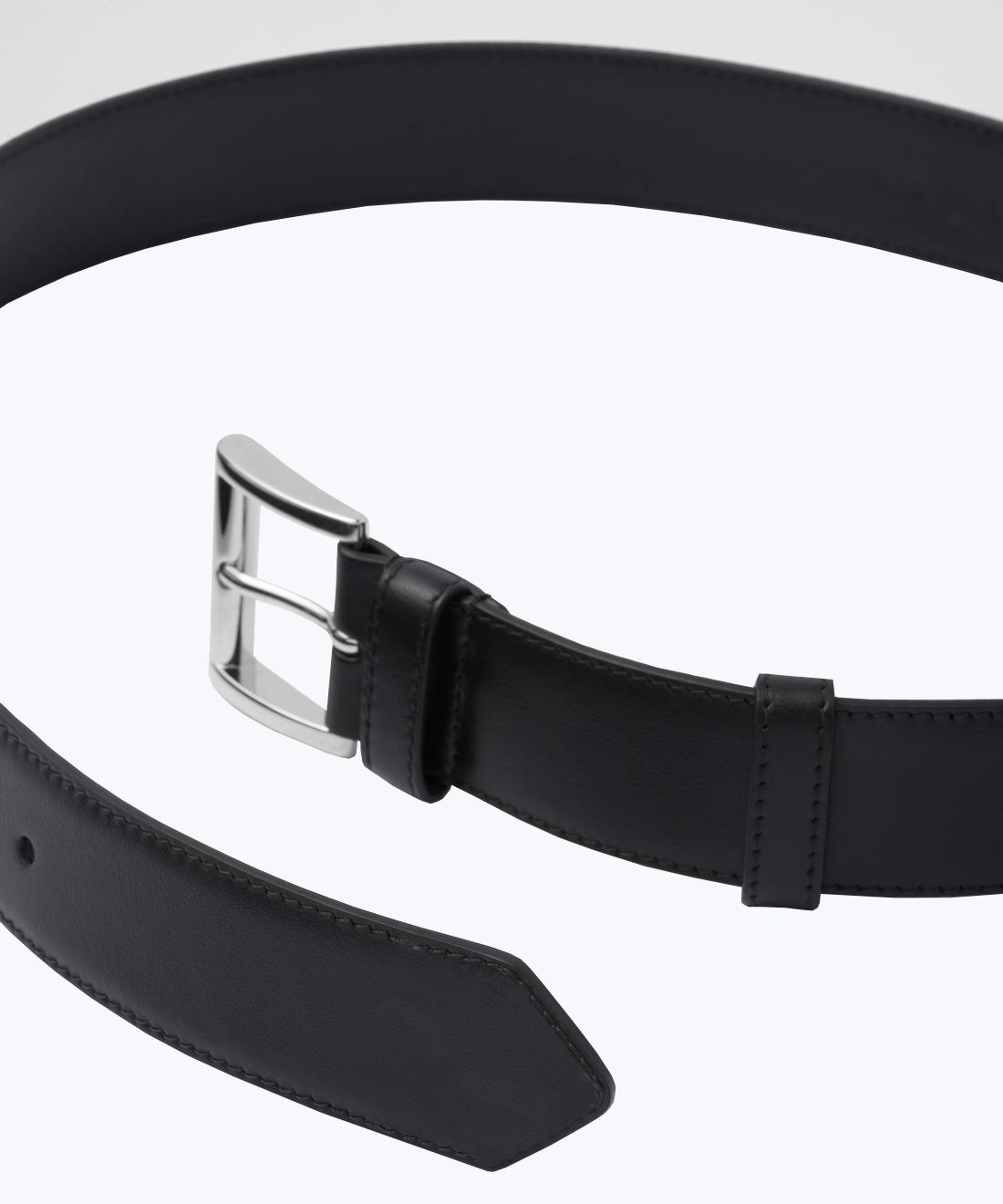 Men's leather belt