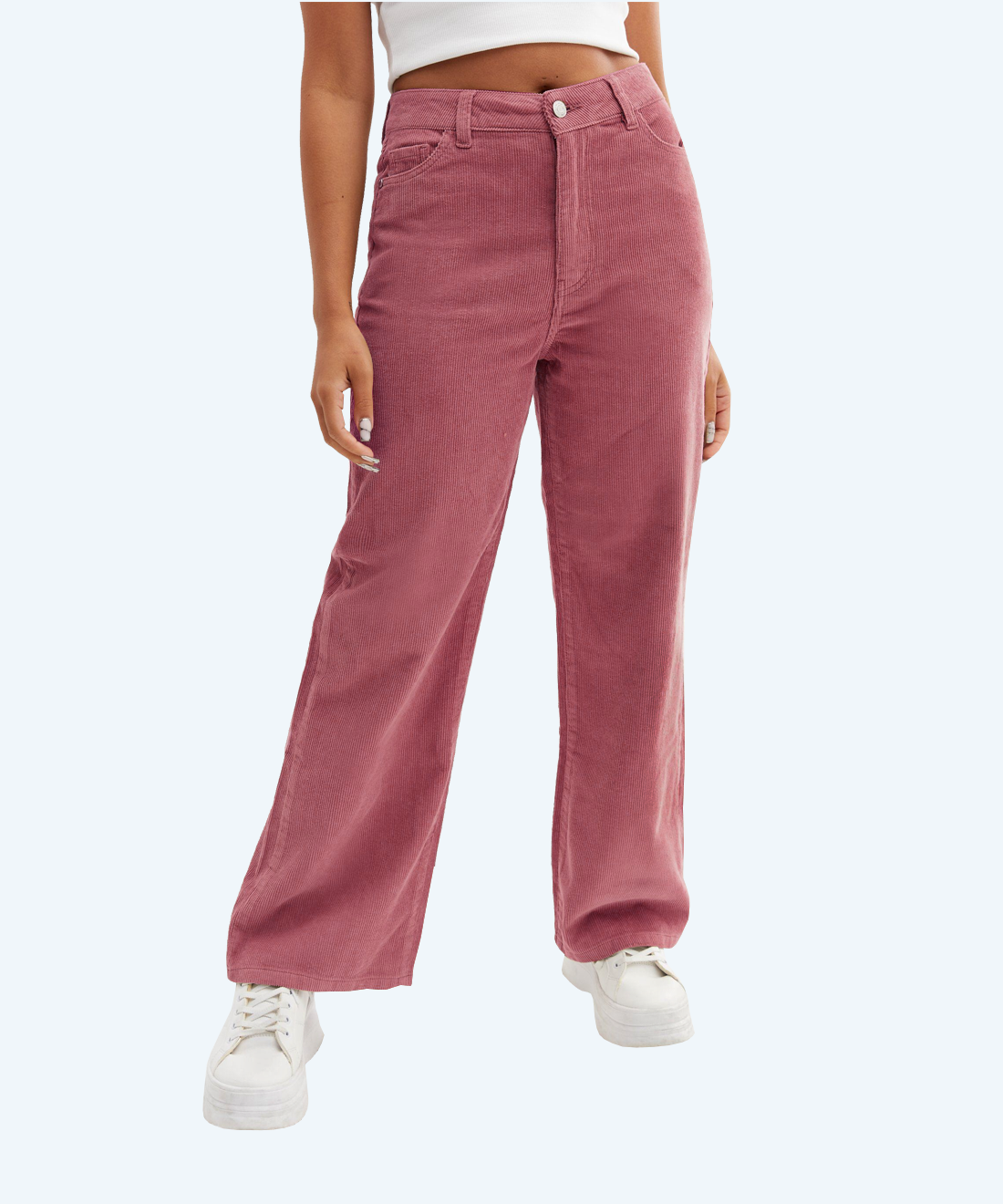 Wide leg jeans